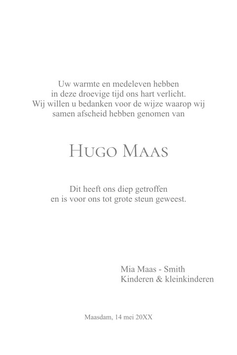 Kaart binnenkant