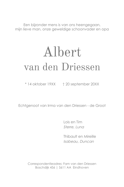 Kaart binnenkant