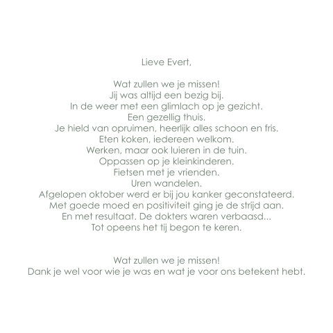 Kaart binnenkant