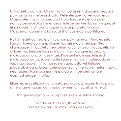 Kaart binnenkant