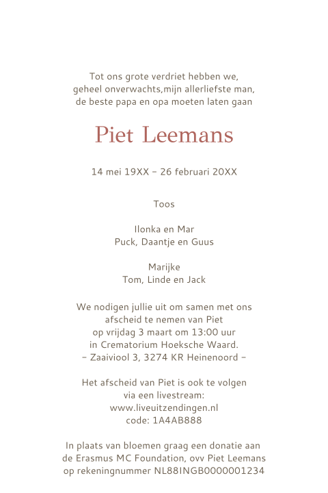 Kaart binnenkant