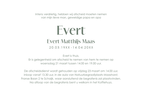 Kaart binnenkant