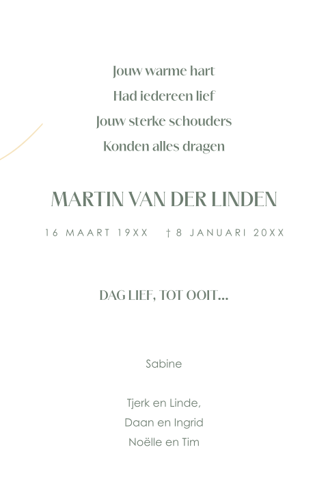 Kaart binnenkant