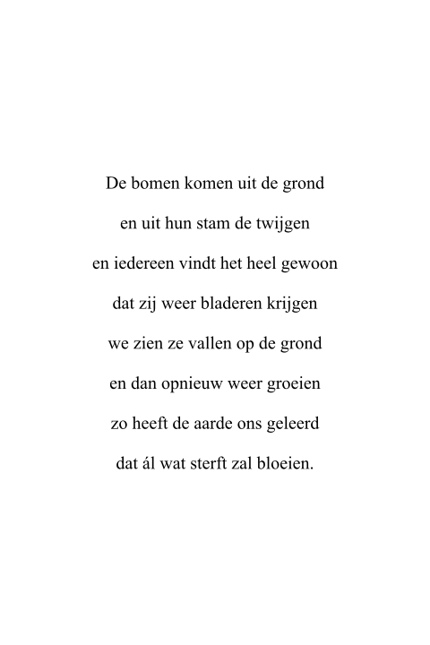 Kaart binnenkant