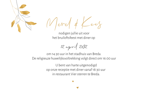 Kaart binnenkant