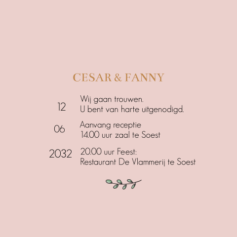 Kaart binnenkant