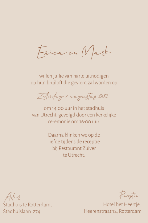 Kaart binnenkant