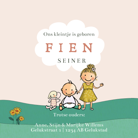 Kaart binnenkant