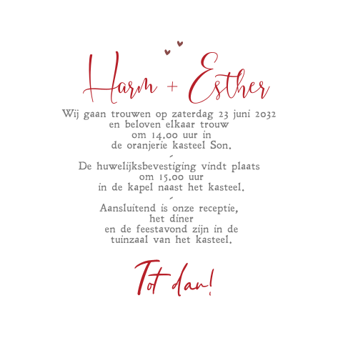 Kaart binnenkant