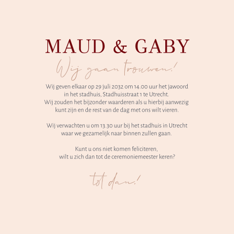 Kaart binnenkant