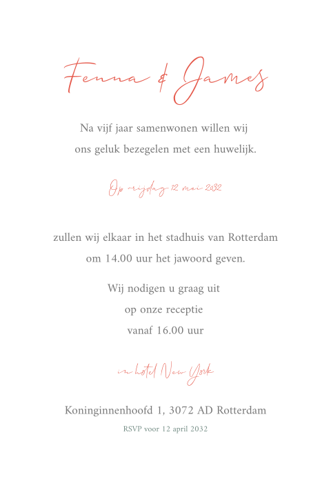 Kaart binnenkant