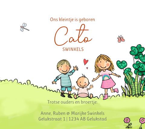Kaart binnenkant