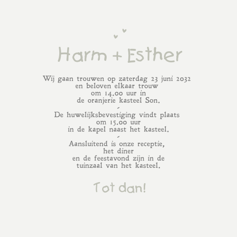 Kaart binnenkant