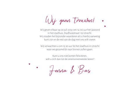 Kaart binnenkant