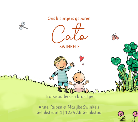Kaart binnenkant