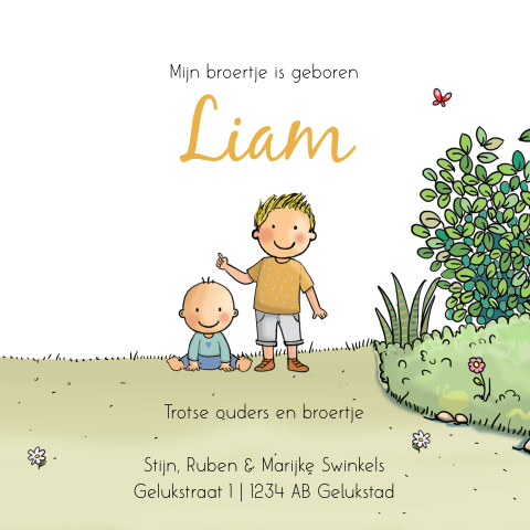 Kaart binnenkant