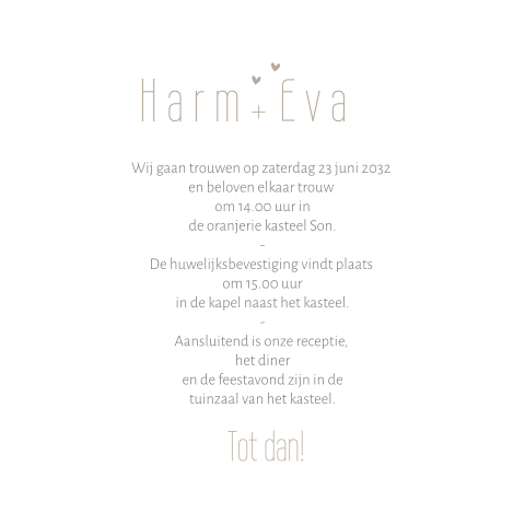 Kaart binnenkant