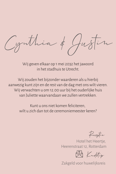 Kaart binnenkant
