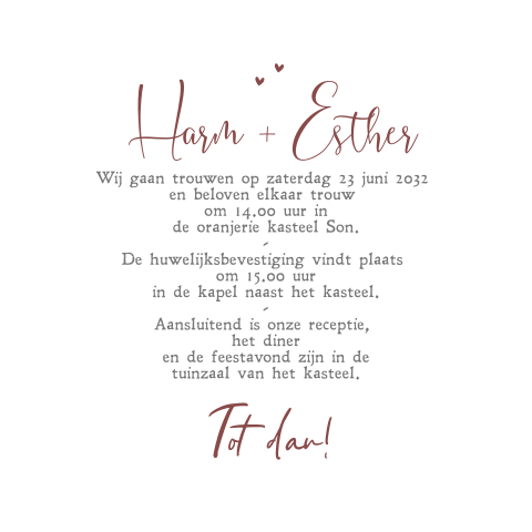 Kaart binnenkant