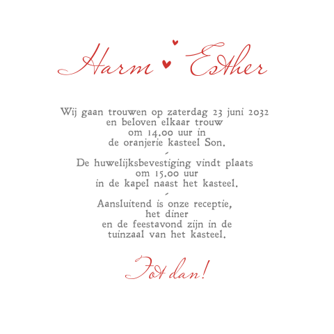 Kaart binnenkant