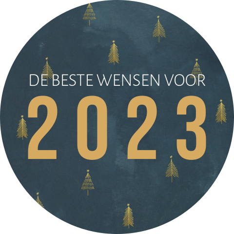 Sluitzegel jaargetal goudlook