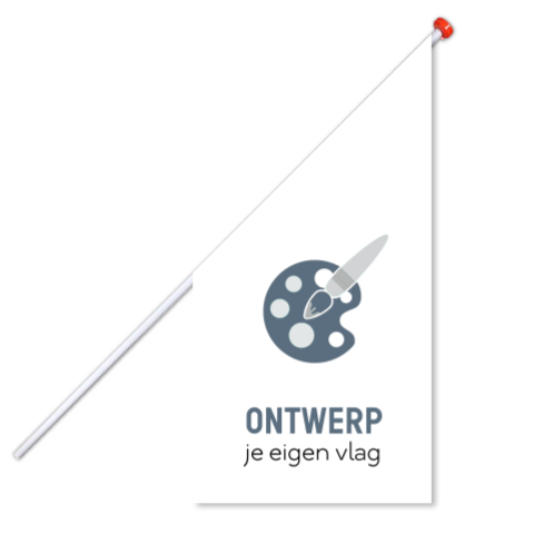Geboortevlag groot zelf maken