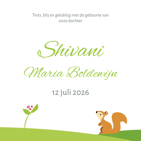 Kaart binnenkant