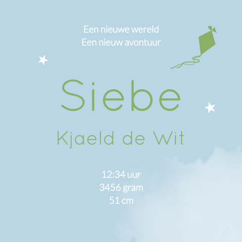Kaart binnenkant