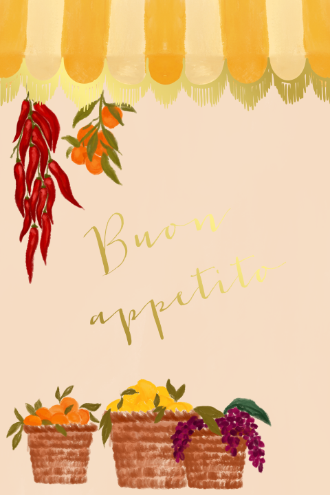 Menukaart Sicilië