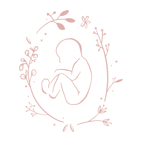 Sluitsticker baby roze