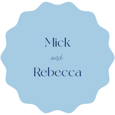 Save the date Mick& Rebecca