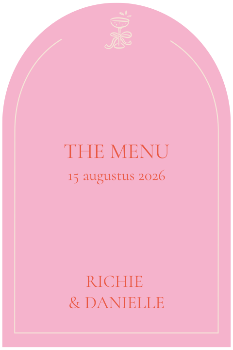 Menukaart Richie Danielle