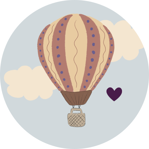 Sluitzegel luchtballon terra