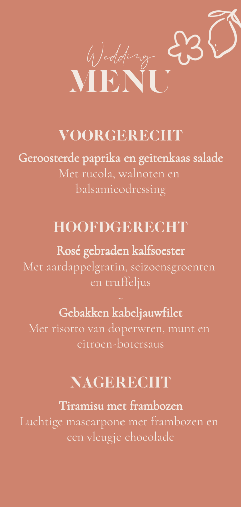 Laila Thomas Menukaart