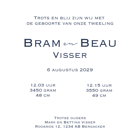 Kaart binnenkant