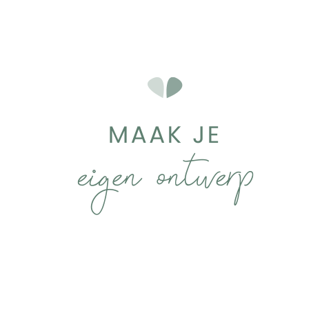 Tuinbord hartje