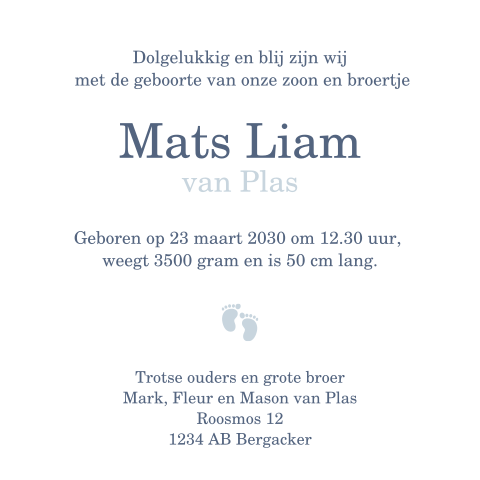 Kaart binnenkant