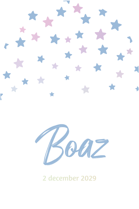 Ronde boog met sterrenregen blauw holografisch