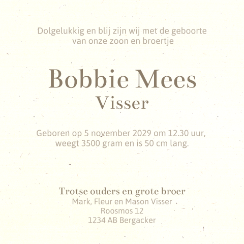 Kaart binnenkant