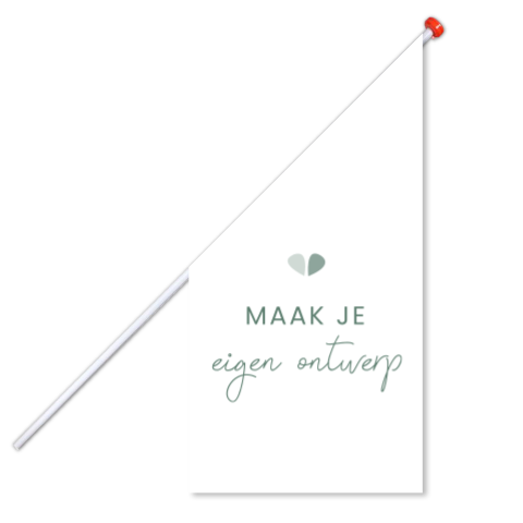 Geboortevlag blanco