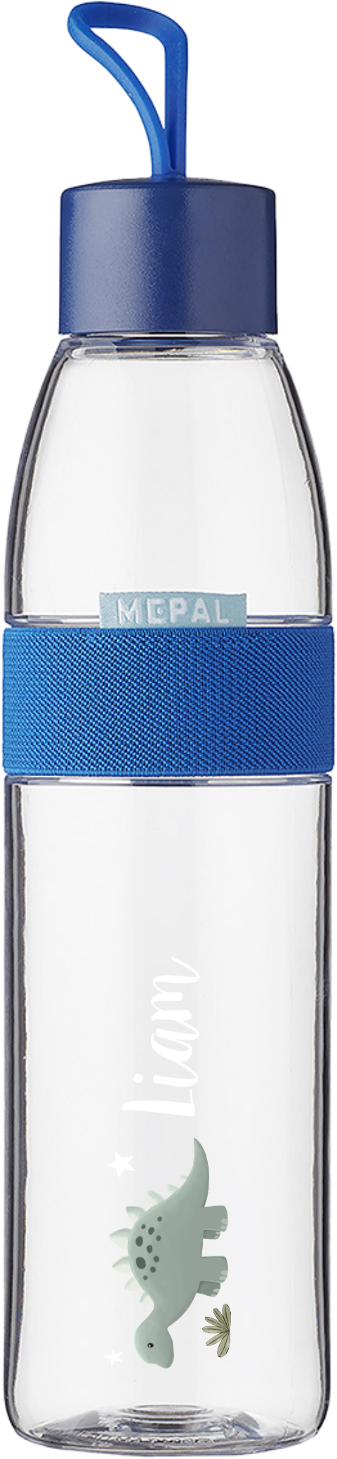 Mepal waterfles Ellipse met dino en naam