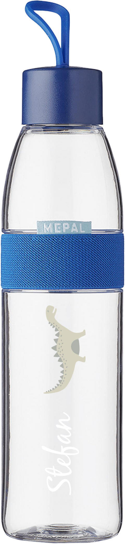 Mepal waterfles Ellipse met naam en illustratie dino