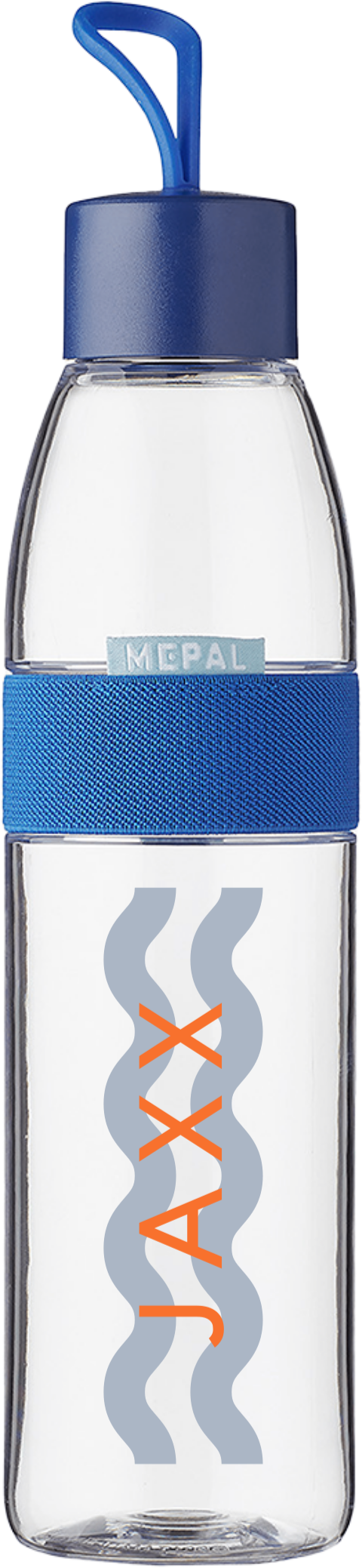 Mepal Ellipse waterfles met naam en golven
