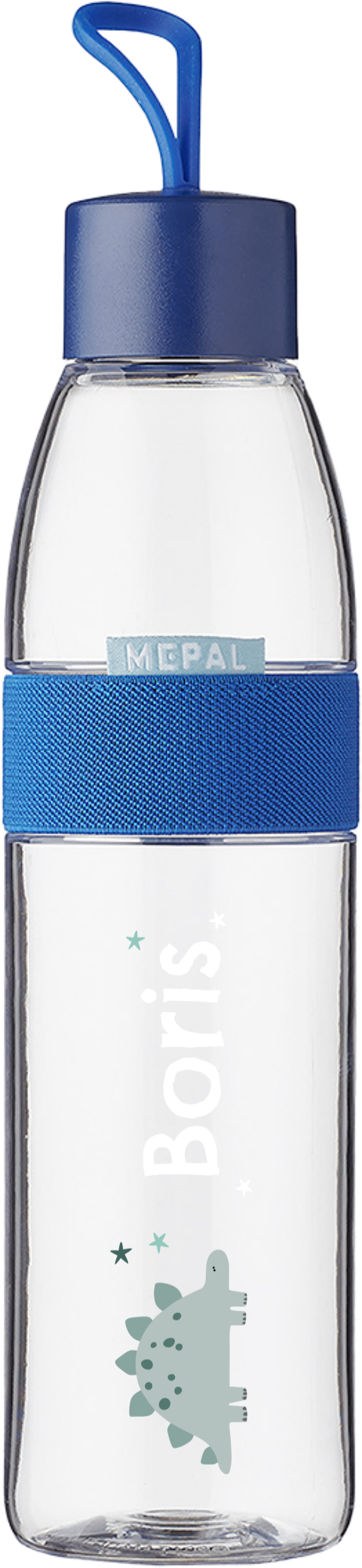Mepal waterfles Ellipse met naam en dino