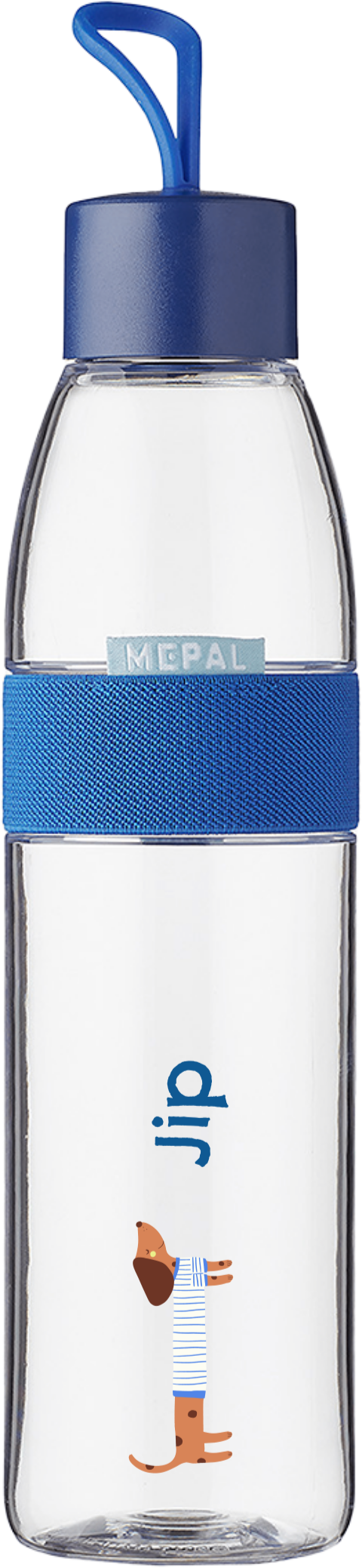 Mepal waterfles Ellipse met teckel en naam
