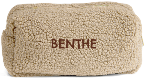 Teddy etui met geborduurde naam