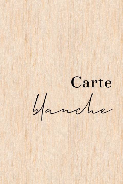 Faire-part de naissance sur bois en format portrait