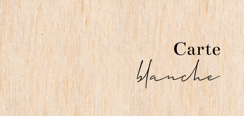 Faire-part naissance sur bois, format paysage XL