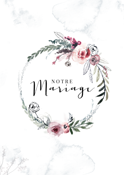 Couverture floral pour cérémonie de mariage