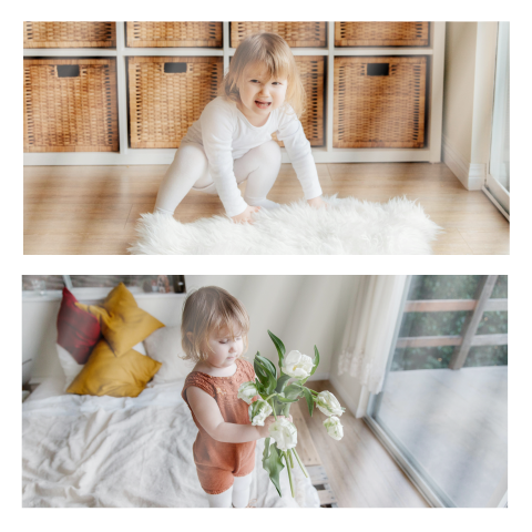 Faire-part de baptême avec des photos